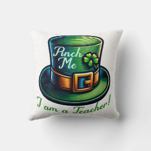 Coussin Festive Lucky Teacher St. Patricks Day Celebration