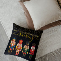 Festive Moderne Xmas Noir Cute Nutcracker
