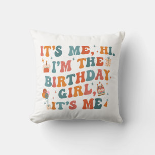 Coussin Fête Anniversaire Unique C'Est Moi Bonjour Im L'An