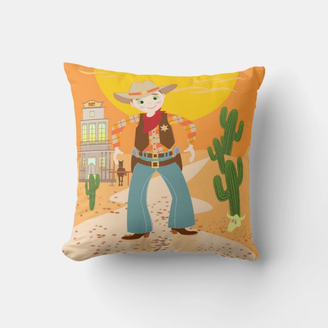 Coussin Fête d'anniversaire pour enfant (Recto)