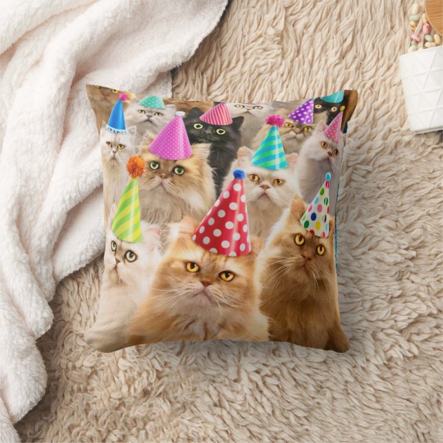 Coussin Fête de chats (Couverture)