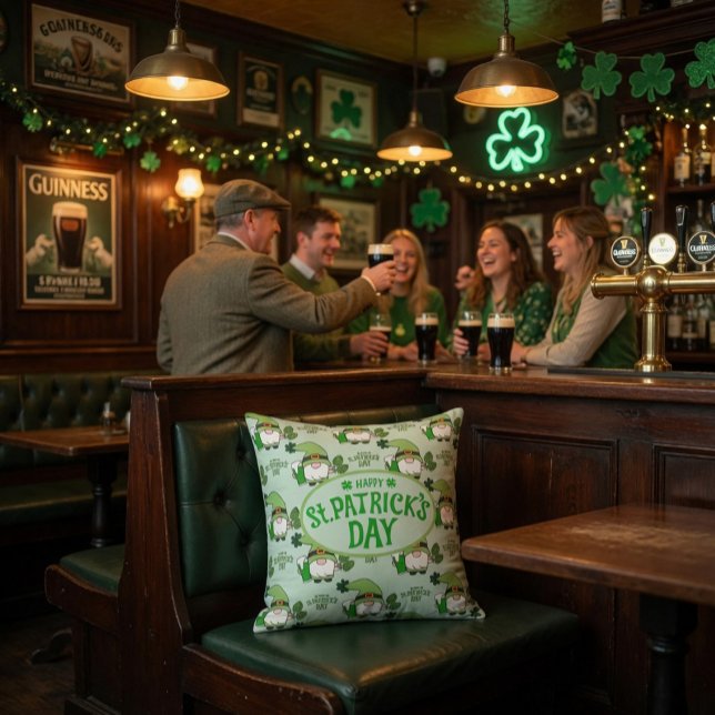 Coussin Fête de la Saint-Patrick (Créateur téléchargé)