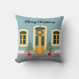 Coussin Fête de Noël Portugais Maison