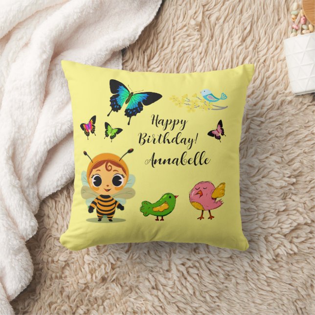 Coussin Fête des enfants de Garden Party (Couverture)