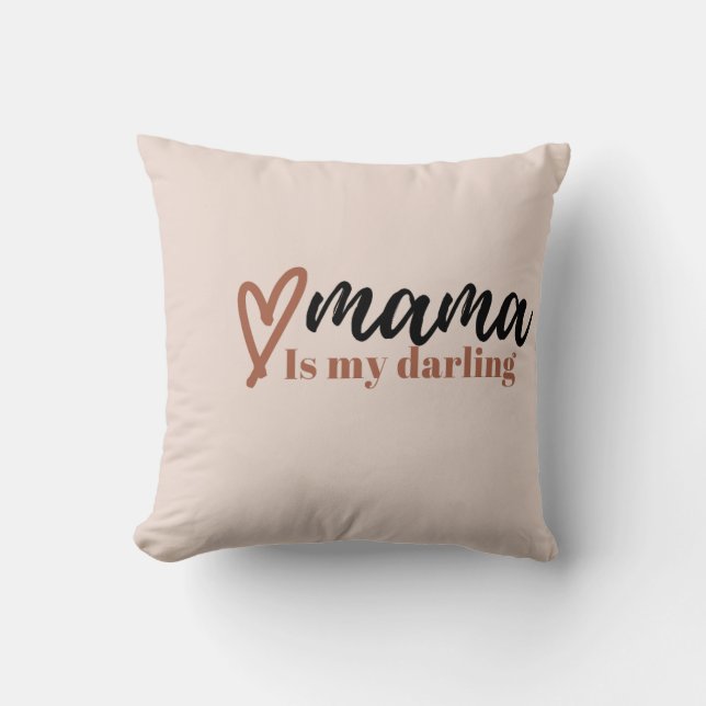 Coussin Fête des mères 🎁 (Recto)