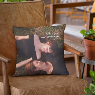 Coussin Fête des mères Mon meilleur ami Photo personnalisé