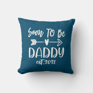 Coussin Fête des pères Bientôt Être Papa Est 2021