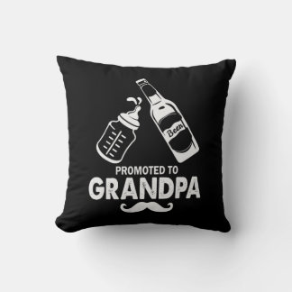 Coussin Fête des pères Promue À Grand-Père