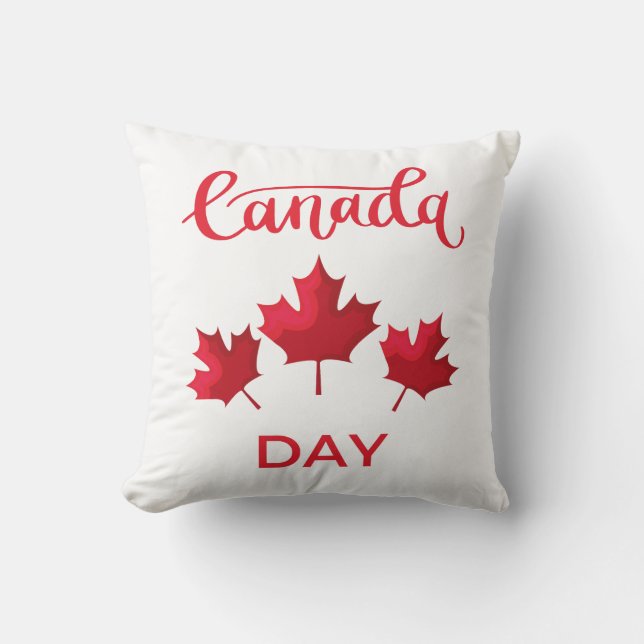 Coussin Fête du Canada (Recto)