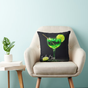 Coussin Fête Heure Neon Populaire Personnalisé