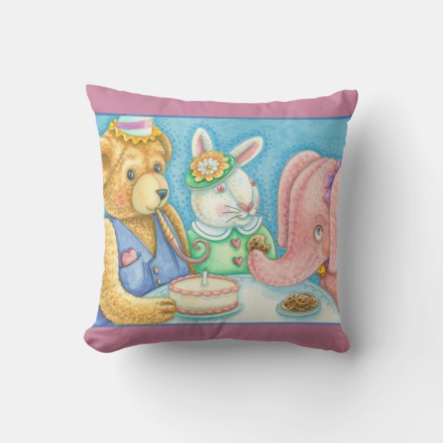 Coussin Fête pour animaux farcis Pinky JETER PILLOW (Recto)