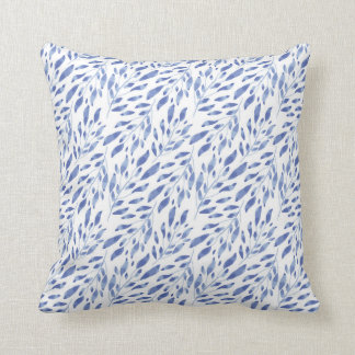 Coussin Feuillage bleu