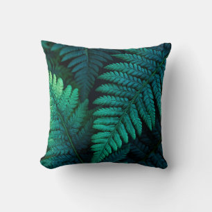 Coussin Feuillage de cottage botanique élégant et stylé