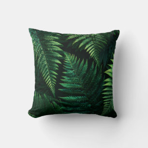 Coussin Feuillage de cottage botanique élégant et stylé