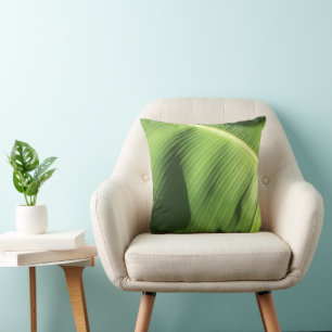 Coussin Feuille banane