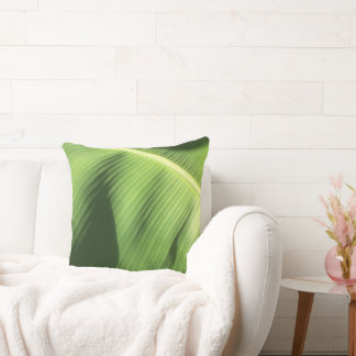Coussin Feuille banane