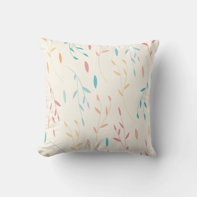 Coussin feuille d'arbre (Recto)