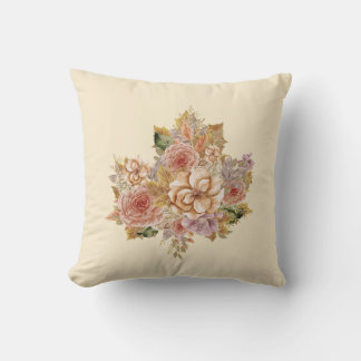 Coussin Feuille d'automne à deux côtés