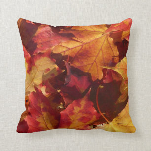 Coussin Feuille d'automne de chute