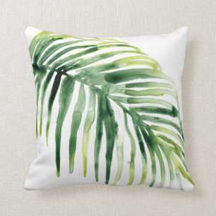 Coussin Feuille de joyau tropical