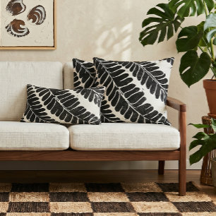 Coussin feuille de Leucaena Hawaiian Haole Koa