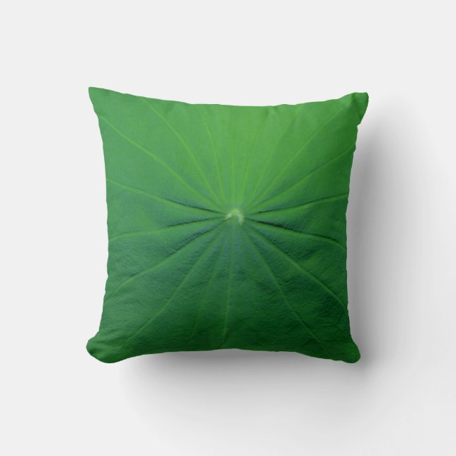 Coussin feuille de lotus (Recto)