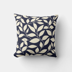 Coussin Feuille de minuit