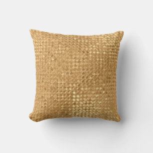 Coussin Feuille d'or sans soudure motif, parties scintilla