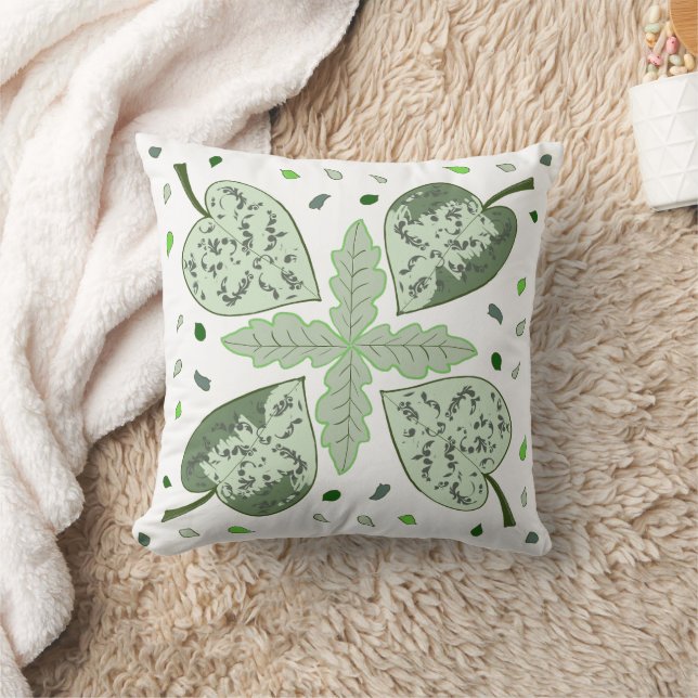 Coussin Feuille en chute (Couverture)
