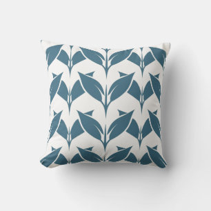 Coussin Feuille géométrique moderne Contemporary HomeDec C
