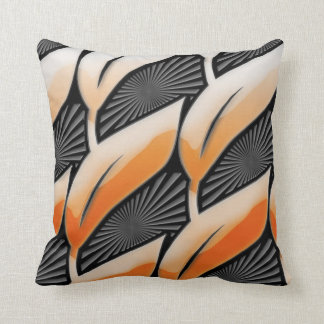 Coussin Feuille orange en plastique