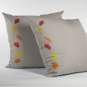 Coussin Feuilles automnales