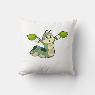 Coussin Feuilles Caterpillar