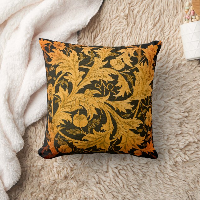 Coussin Feuilles d'acanthe de William Morris (Couverture)