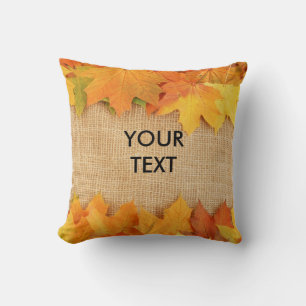 Coussin Feuilles d'automne