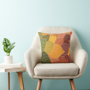 Coussin Feuilles d'automne