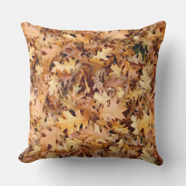 COUSSIN FEUILLES D'AUTOMNE (Recto)
