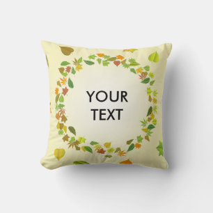 Coussin Feuilles d'automne