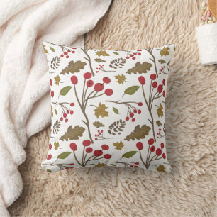Coussin Feuilles d'automne feuillage saint motif de la cou