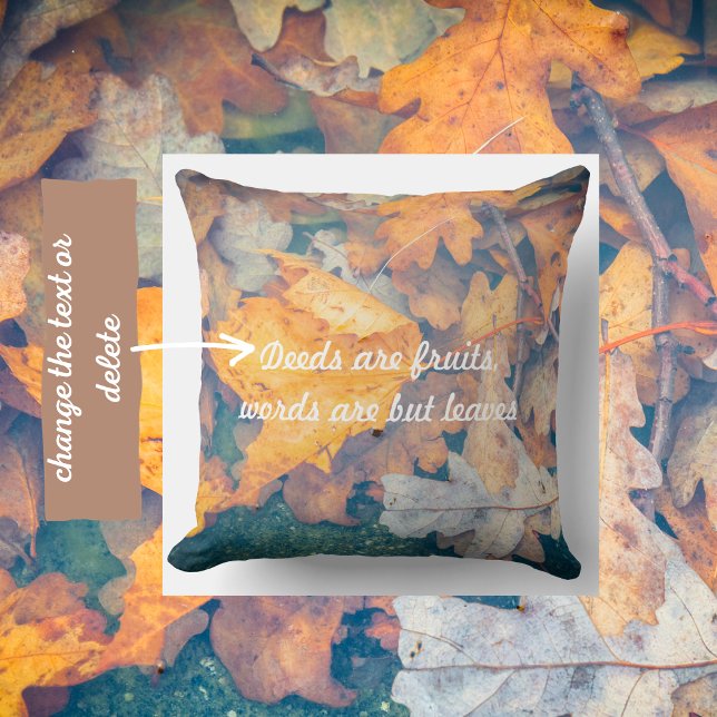 Coussin Feuilles d'automne flottantes (Créateur téléchargé)