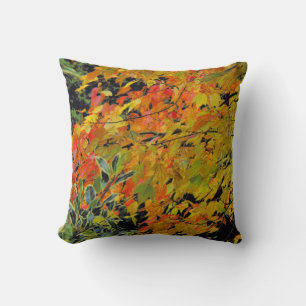 Coussin Feuilles d'automne par Alexandra Cook