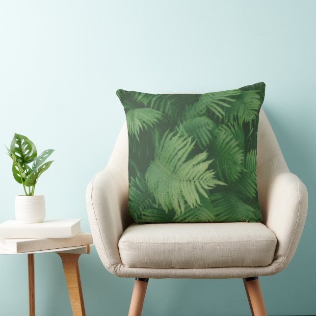 Coussin Feuilles de fougère (Chaise)