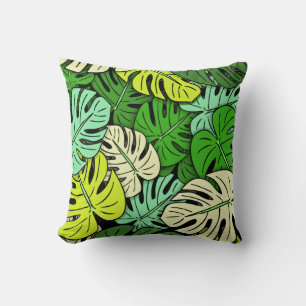Coussin Feuilles de Monstera #3