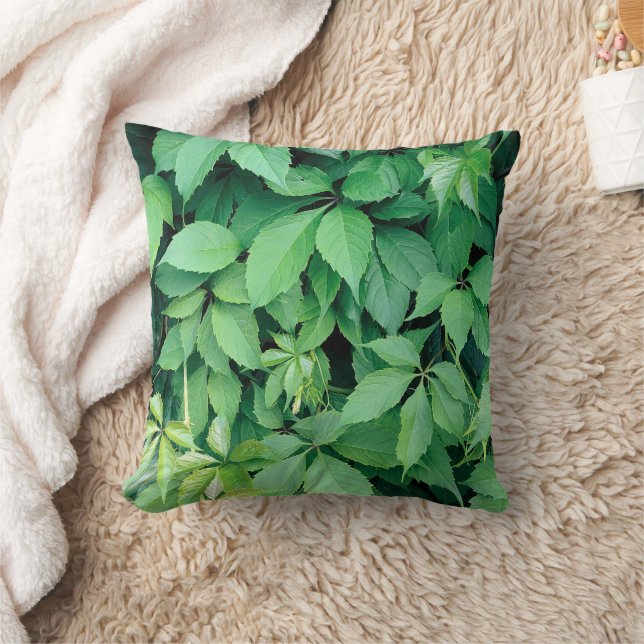 Coussin Feuilles de raisins verts (Couverture)
