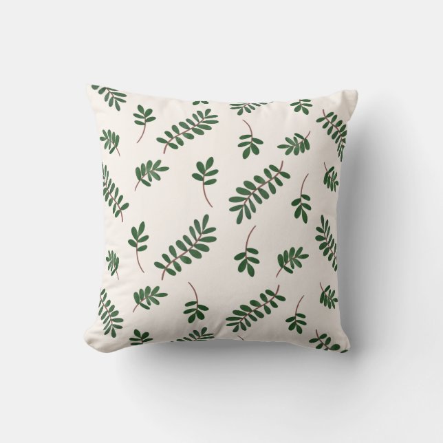 Coussin "Feuilles de rêve" Jouer Motif feuille conception (Recto)