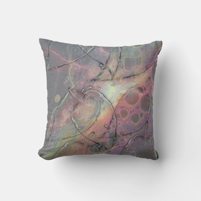 Coussin Feuilles de verre sauvage (Recto)