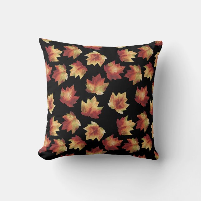 Coussin Feuilles d'érable (Recto)