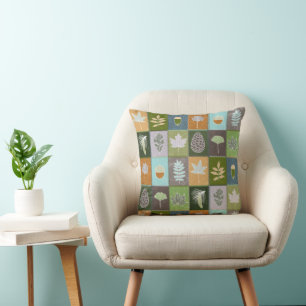 Coussin Feuilles d'été