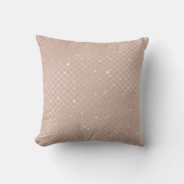 Coussin Feuilles d'or d'automne : modèle floral (Recto)