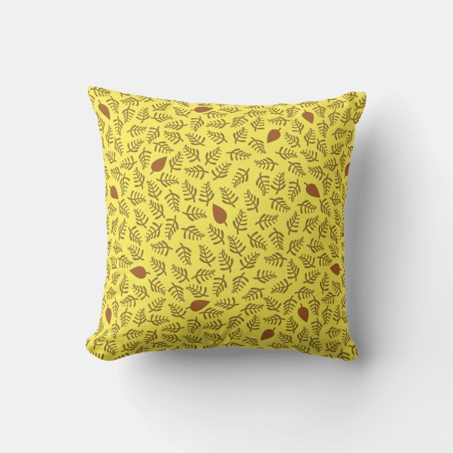 Coussin Feuilles & Foliage (Recto)